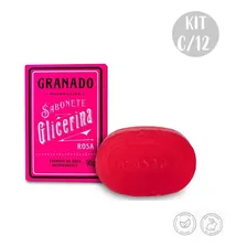Kit C/12 Sabonetes Barra Glicerina Granado 90g Foto  mini 1