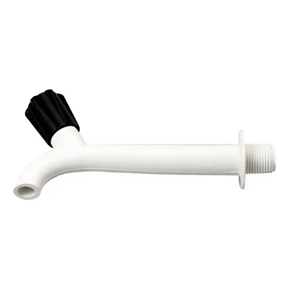 Kit C/ 12 Torneira Plástica Para Pia 3/4 Branca Luconi Acabamento Fosco Cor Branco Foto 1