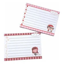 Kit C/2 Blocos De Anotações Recados Notas Fofos Decorados Foto  mini 1