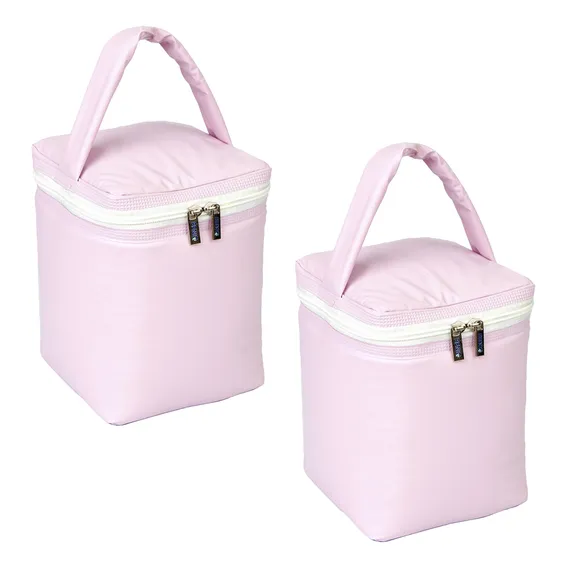 Kit C/ 2 Bolsas Térmicas 15 X 15 X 20 4,5l Rosa Foto 1
