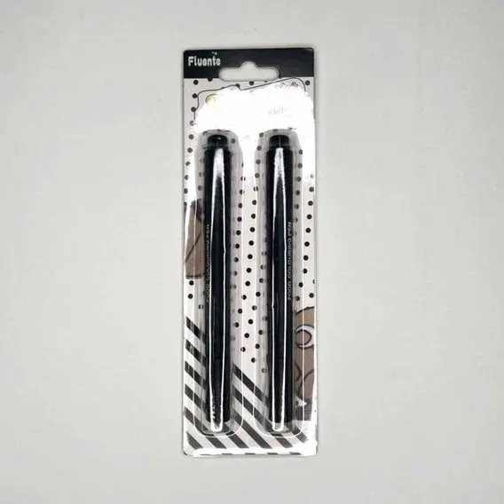 Kit C/2 Caneta De Tinta Alimentícia Comestível Preto Foto 1