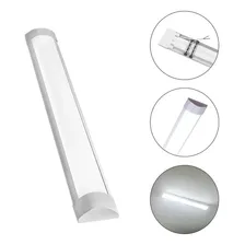 Kit C/ 2 Luminária Lampada Tubular Led 60cm Slim 3000k 20w Luz Branco-quente Foto mini 4
