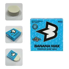 Kit C/ 2 Parafinas Banana Wax Fria P/ Surf - Cor Branco Foto mini 2