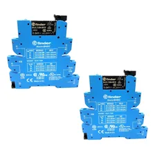 Kit C/ 2 Pcs Rele Interface 24vcc 6a 39.11.0.024.0060 Finder 24V Foto mini  2