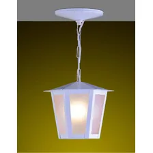 Kit C/ 2 Pendente Teto Colonial Sextavada Ideal L1c Ideal Estrutura Branco 110v/220v Foto mini  3