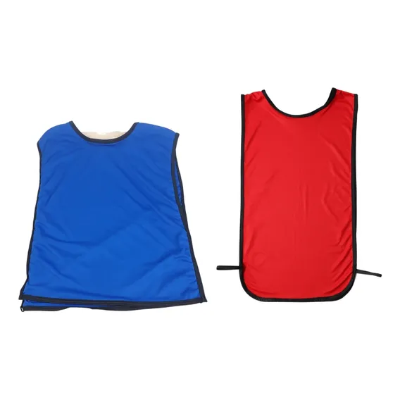 Kit C/20 Coletes Infantil Futebol Treino Jogo Azul+vermelho Foto 1