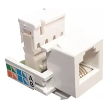 Kit C/ 20 Keystones Rj45+20 Keystone Rj11+20 Caixas Sobrep Foto mini 4