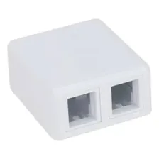 Kit C/ 20 Keystones Rj45+20 Keystone Rj11+20 Caixas Sobrep Foto mini  2