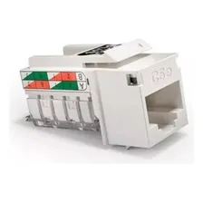Kit C/ 20 Keystones Rj45+20 Keystone Rj11+20 Caixas Sobrep Foto mini  3