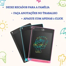 Kit C/ 20 - Lousa Magica Infantil Digital Lcd Tablet 8.5cm Foto mini 3