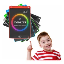 Kit C/ 20 - Lousa Magica Infantil Digital Lcd Tablet 8.5cm Foto mini 1