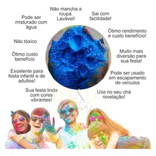 Kit C/ 20 Tintas Em Pó Holi Party 100g Cada Cores Sortidas Foto mini  2