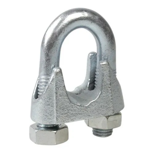 Kit C/ 25 Clip Grampo Para Cabo Aço 10mm 3/8 Galvan Beltools Foto 1