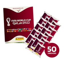 Kit C/ 250 Figurinhas Copa Do Mundo Qatar 2022+ Álbum Panini Foto mini 1
