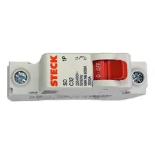 Kit C/3 - Disjuntor Steck Din Unipolar 32a. C Foto mini  3