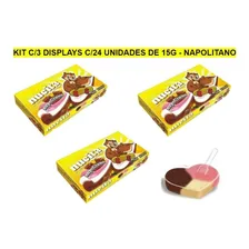 Kit C/3 Displays Creme Napolitano C/24 Unids De 15g - Nucita Foto mini  2