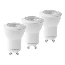 Kit C/ 3 Lâmpada Led Mini Dicróica Mr11 4w Quente 2700k Biv Luz Branco-quente 127/220v Foto mini 1