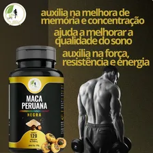 Kit C/3 Maca Peruana Negra 360 Cáps - Fits Life Sabor Without Flavor Foto mini  3