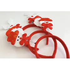 Kit C/ 3 Tiaras Personagens Natalinas Sortidas Cor Vermelho Foto mini 4
