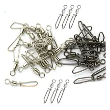 Kit C/ 30 Snap E Girador - #6 - Rotor P/ Pesca - 28kg - 22mm Foto mini 3