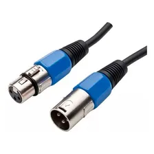 Kit C 3un Cabo Microfone Cannon XLR/CANNONC 5 Metros MXT Cor Preto Foto mini  2