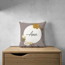 Kit C/ 4 Capas De Almofada Decorativa Frases Modernas 40x40 Foto mini 2
