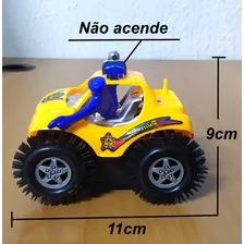 Kit C/4 - Carrinho Maluco Jeep Carro Cambalhota Bate E Volta Foto mini 4