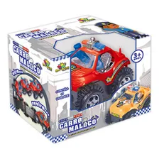 Kit C/4 - Carrinho Maluco Jeep Carro Cambalhota Bate E Volta Foto mini 2