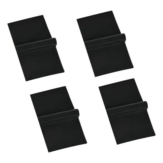 Kit C/ 4 Eletrodo De Silicone 3 X 5 Cm Tens E Fes - Carci Cor Preto Foto 1