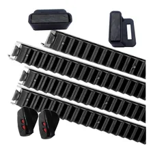 Kit C/ 4 Mts De Cremalheira + 2 Tx + Imãs Motor Dz Garen Cor Preto Foto mini 1