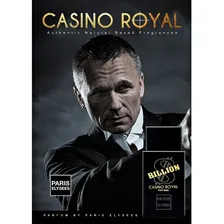 Kit C/ 4 Perfume Billion Casino Royal Paris Elysees Atacado Foto mini 3