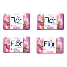 Kit C/4 Sabonetes Flor De Ypê Flor De Maçã E Framboesa 85g Foto  mini 1