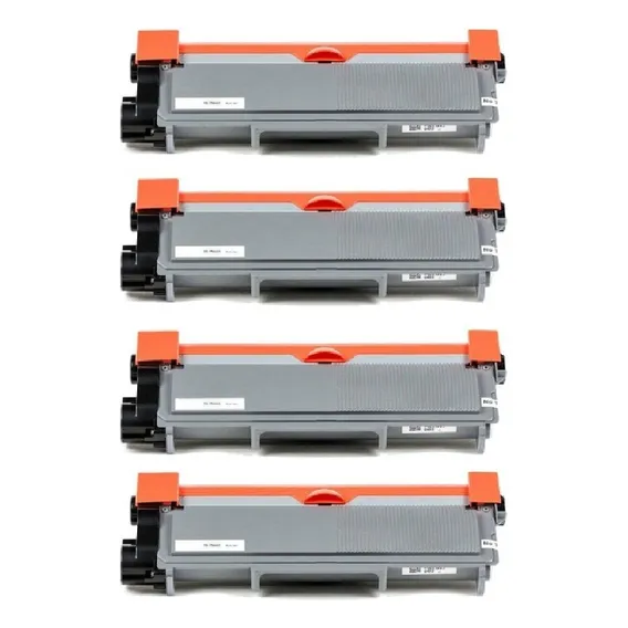 Kit C/ 4 Toners Strom Tn-2370 2340 Hl-l2320d Mfc-l2720dw Mfc 2540 Tinta Preto Foto 1