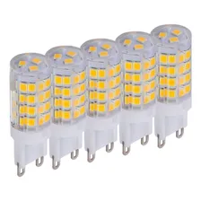 Kit C/ 5 Lâmpadas De Led Halopin G9 7w 2200k Branco Quente Luz Branco-quente 127/220v Foto mini 1