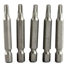 Kit C/ 5 Ponta Bit Torx 50mmx1/4xt25 Beltools Foto mini  3