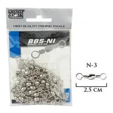 Kit C/50 Girador Distorcedor Nº3 Nickel Marine Sports Foto mini  2