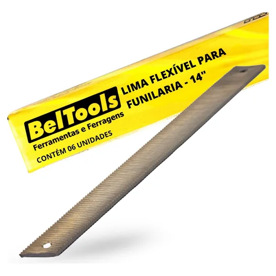 Kit C/ 6 Lima Flexível P/ Funilaria 14 Pol Beltools Foto 1