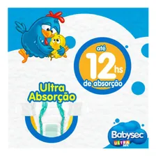 Kit C/6 Pct Fralda Babysec Ultra Galinha Pintadinha Xxg Gênero Sem gênero Tamanho Extra extra grande (XXG) Foto mini  3