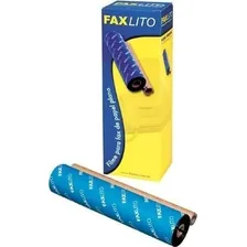 Kit C/10 Fime Para Fax De Papel Plano Faxlito Ux-5cr Foto mini 1