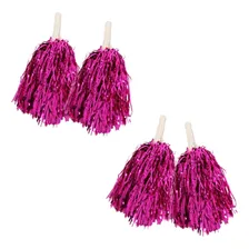 Kit C/10 Pares De Pompom Cores Sortidas Mamãe Sacode Festas Time Festa Foto mini 4