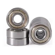 Kit C/10 Rolamentos 608 Zz - Abec 5 Foto mini 2