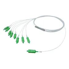 Kit C/10 Splitter Óptico 1x8 Conectorizado Sc Apc Balanceado Foto mini 4