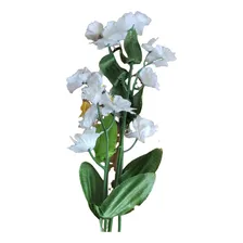 Kit C/12 Galhos Mosquitinho Flor Gipsofila Branco Artificial Foto mini 3