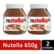 Kit C/2 Creme De Avelã Nutella Pote Grande 650g Foto mini 1