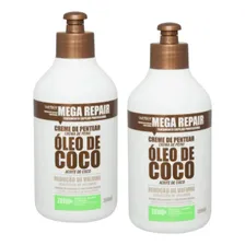 Kit C2 Creme Pentear Óleo De Coco 300ml Wever Cosméticos Foto mini 1