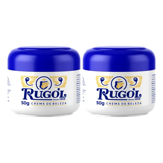 Kit C/2 Cremes Rug贸l Tradicional 50g Tipo De Pele Todo Tipo De Pele Foto 1