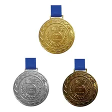 Kit C/2 Medalhas De Ouro + 2 Prata + 14 Bronze M36 Foto mini 2