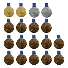Kit C/2 Medalhas De Ouro + 2 Prata + 14 Bronze M36 Foto mini 1