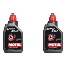 Kit C/2 Motul 75w80 Semi Sintético Motylgear 1l Foto mini 1