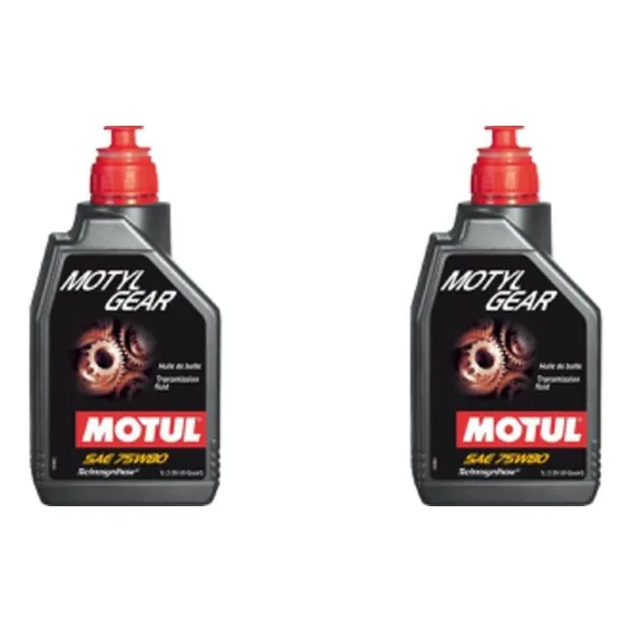 Kit C/2 Motul 75w80 Semi Sintético Motylgear 1l Foto 1